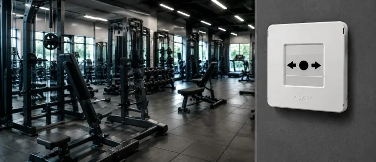 Bouton SOSO panique Salle de sport