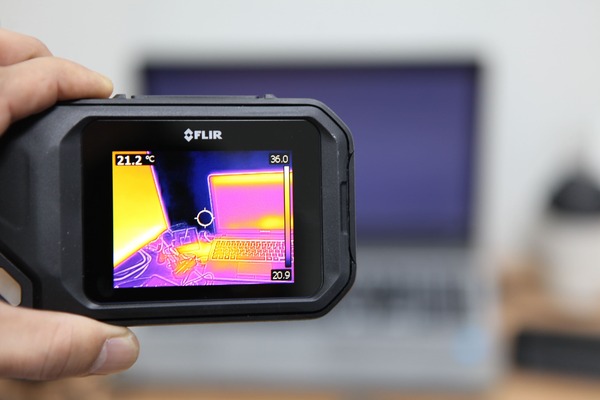 image camera thermique illustration